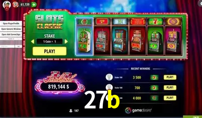 Descubra a Magia dos Jogos de Arcade no 27b